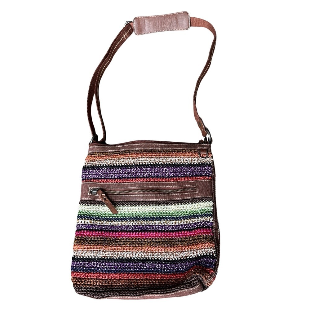 The Sak Lucia Crochet Crossbody Bag‎ Women's Small Excellent Condition
